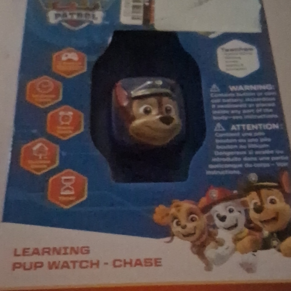 NWT VTech PAW Patrol Chase Learning Watch Kids Smartwatch Toy Blue - Picture 5 of 6